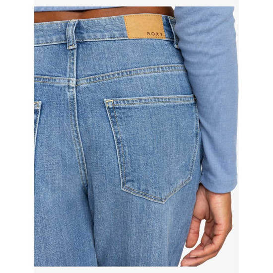 Roxy Γυναικείο παντελόνι Surf On Cloud - Wide Leg Denim Pant for Women Roxy Γυναικείο παντελόνι Surf On Cloud - Wide Leg Denim Pant for Women